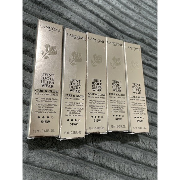 Ultra Club Other - 5x Lancome Teint Idole Ultra Wear Care & Glow Serum Concealer ~ 515W ~